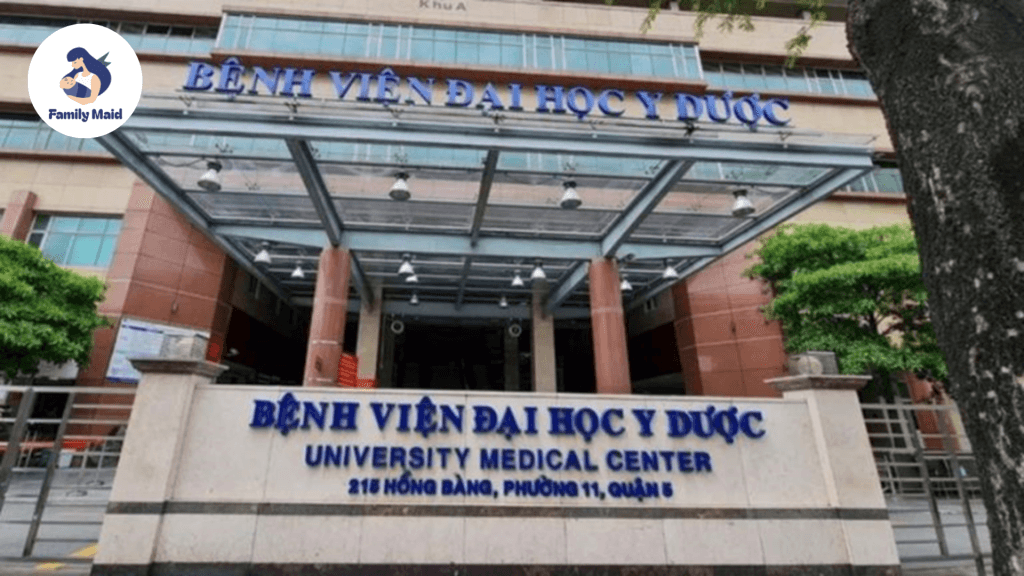 Bệnh viện Đại học Y Dược - Trung tâm chăm sóc bà mẹ và trẻ em tại TPHCM