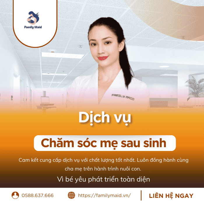 Dịch vụ chăm sóc mẹ sau sinh tại nhà