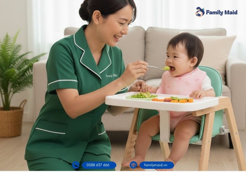 Dấu hiệu nhận biết bé 6 tháng sẵn sàng ăn dặm