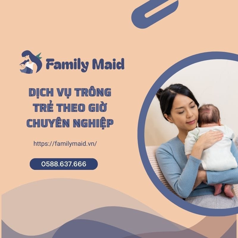 Dịch vụ và bảng giá trông trẻ theo giờ hành chính tại nhà
