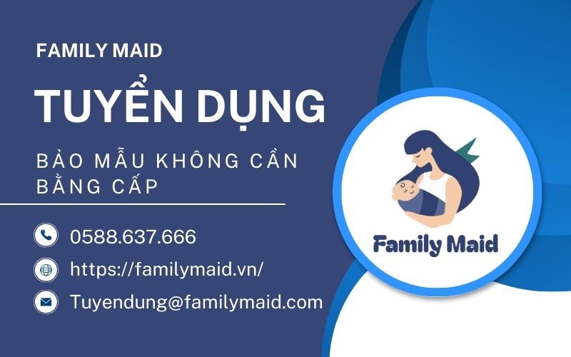 Tuyển bảo mẫu không cần bằng cấp