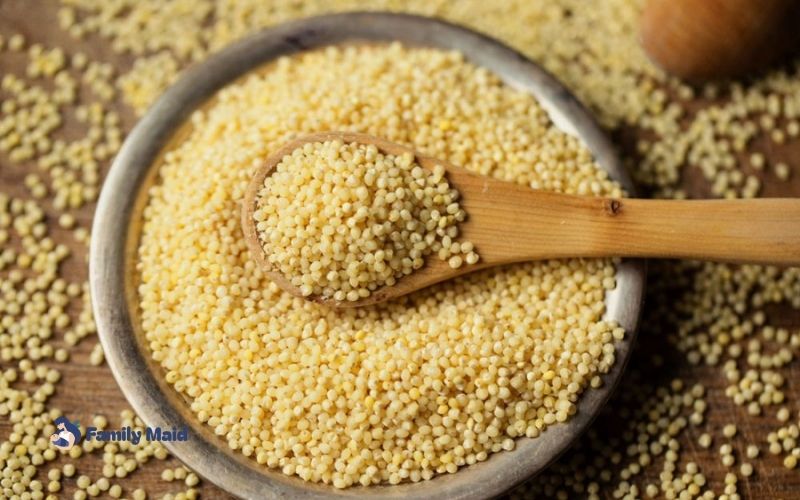 Tác dụng của hạt kê đối với da của bé