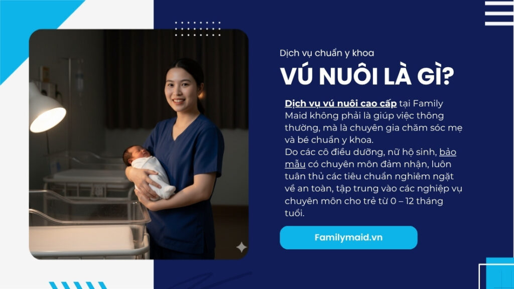 Vú nuôi chăm sóc sơ sinh là gì?