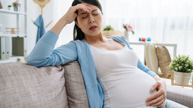 Mẹ bầu bị căng thẳng quá mức cũng khiến bụng bị căng tức Mẹ bầu bị căng thẳng quá mức cũng khiến bụng bị căng tức