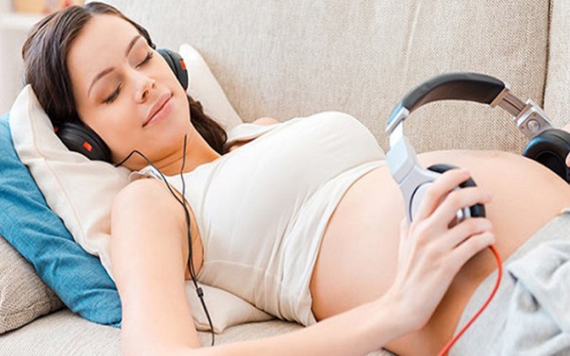 Tạo không gian thoáng mát, yên tĩnh để mẹ bầu thư giãn