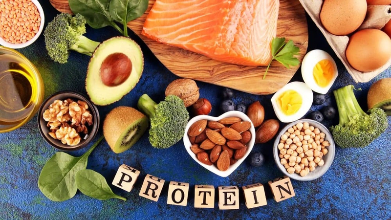 Thực phẩm giàu protein giúp cung cấp năng lượng cần thiết và hỗ trợ thai nhi phát triển toàn diện trước khi chào đời