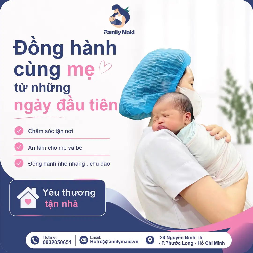 Chăm sóc trẻ sơ sinh tại nhà chuẩn y khoa, đồng hành cùng mẹ từ những ngày đầu tiên