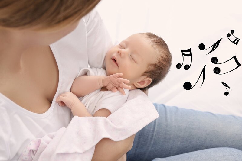 Hát ru với giai điệu nhẹ nhàng giúp trẻ ngủ ngon